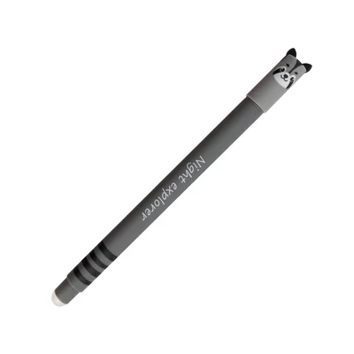 Eberhard Faber Гел ролер Raccoon, изтриваем, 0.7 mm, синьо мастило