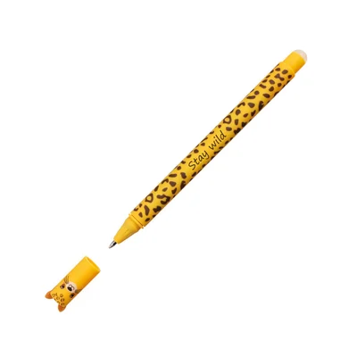 Eberhard Faber Гел ролер Leopard, изтриваем, 0.7 mm, синьо мастило