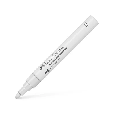 Faber-Castell Маркер Pitt Artist Pen, BB, № 101, бял