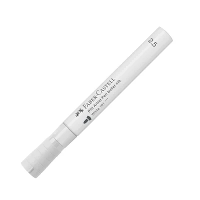 Faber-Castell Маркер Pitt Artist Pen, BB, № 101, бял