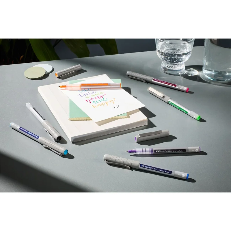 Faber-Castell Ролер Free Ink, 0.7 mm, оранжев