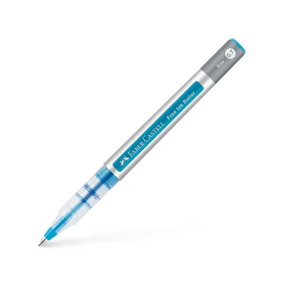 Faber-Castell Ролер Free Ink, 0.7 mm, светлосин