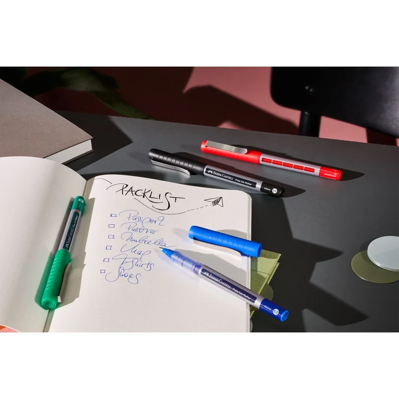 Faber-Castell Ролер Free Ink, 0.5 mm, син
