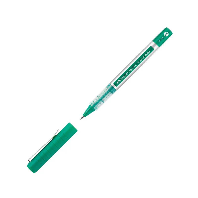 Faber-Castell Ролер Free Ink, 0.5 mm, зелен