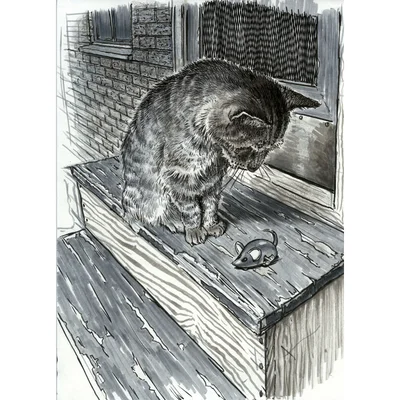 Faber-Castell Маркер-четка Pitt Artist, черно-сива, 8 броя