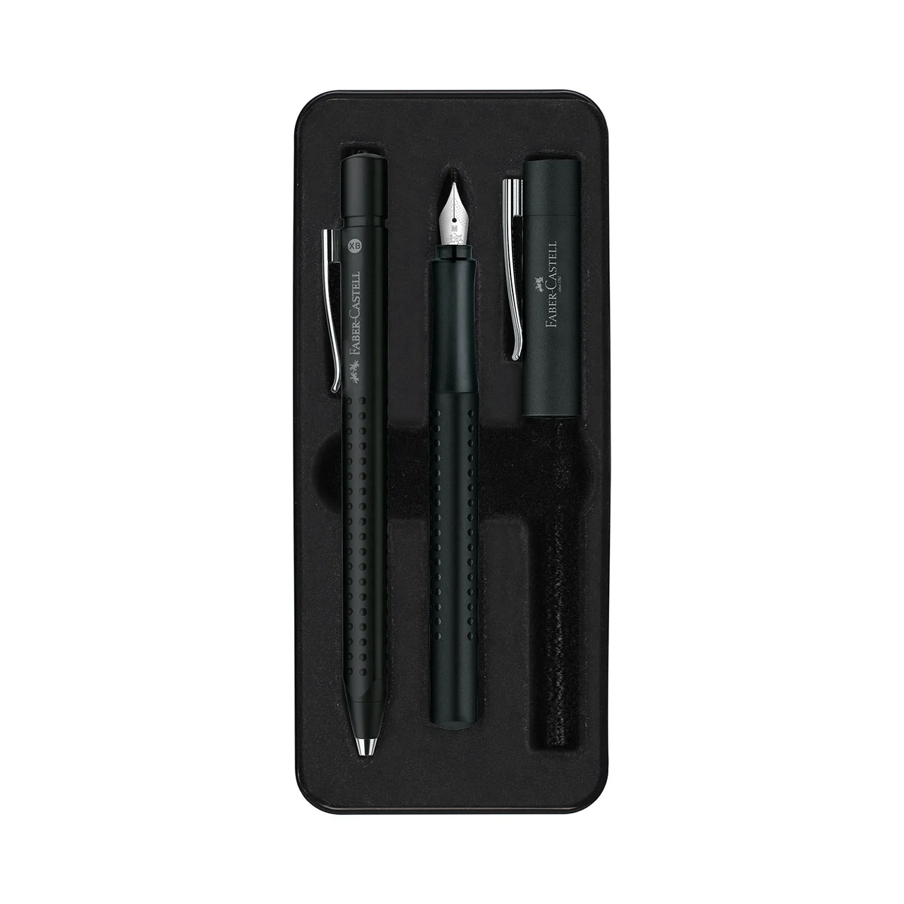 Faber-Castell Писалка и химикалка Grip 2011, M, черни