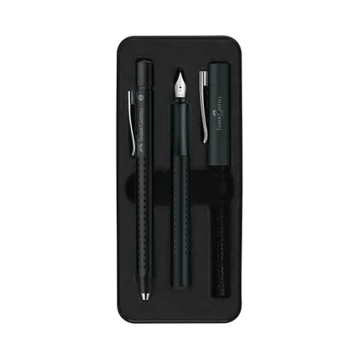 Faber-Castell Писалка и химикалка Grip 2011, M, черни