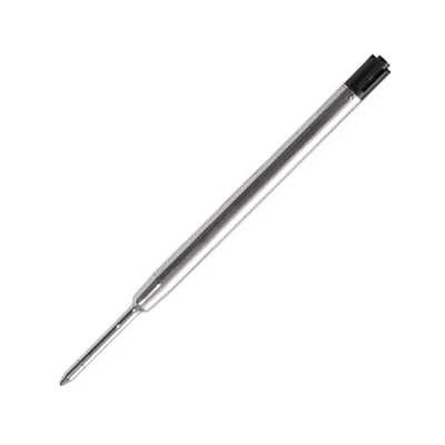 Office 1 Пълнител за химикалка, тип Parker, метален, 0.5 mm, черен