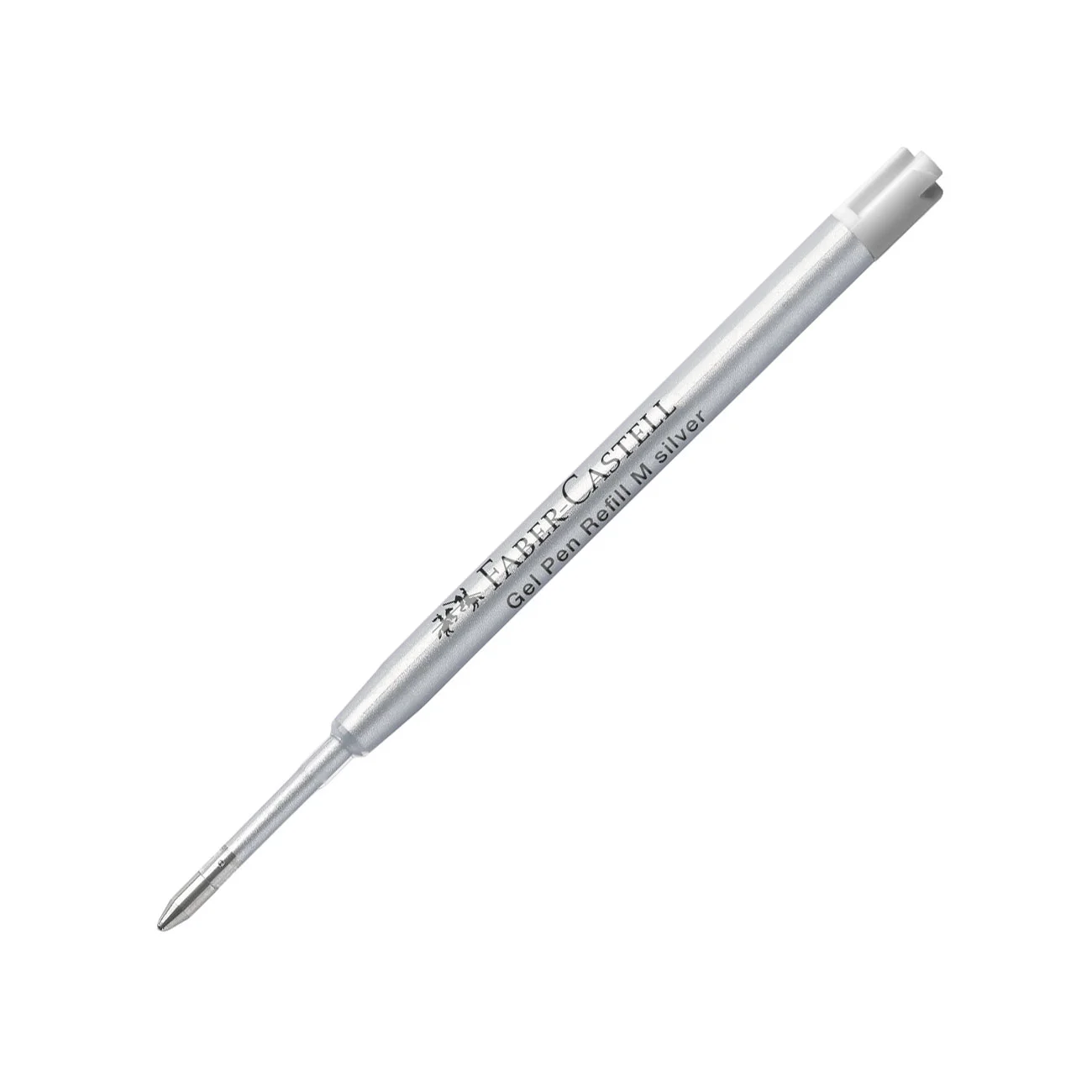 Faber-Castell Пълнител за гел химикалка G2, M, сребрист