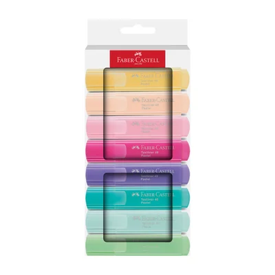 Faber-Castell Текст маркер 1546, пастелен, 8 цвята