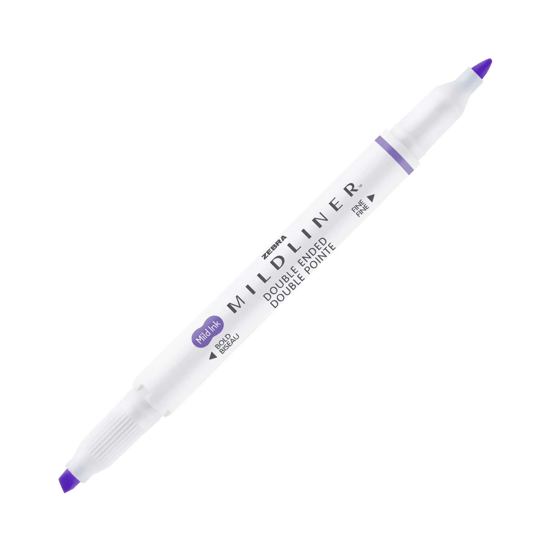 Zebra Текст маркер Mildliner Cool & Refined, двоен, лилав