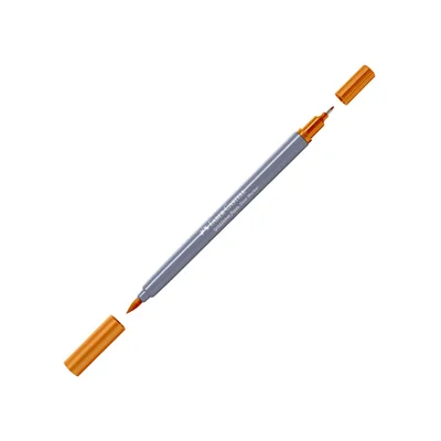 Faber-Castell Маркер Goldfaber A.Dual, № 183, светложълта охра