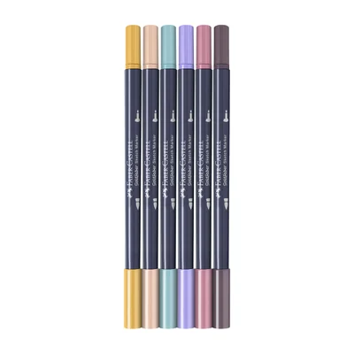 Faber-Castell Маркер Goldfaber Sketch - Fashion, 6 броя