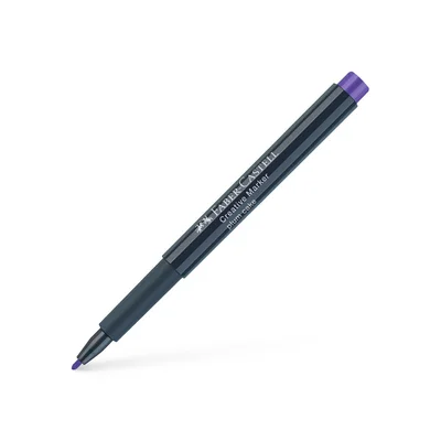 Faber-Castell Маркер Creative, объл, цвят 136 - лилав