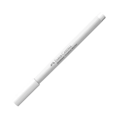 Faber-Castell Маркер Creative, объл, 1.5 mm, № 501, бял