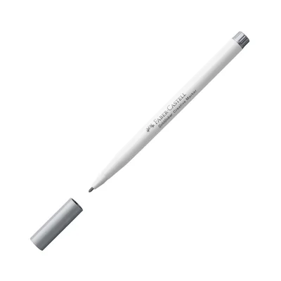 Faber-Castell Маркер Creative, объл, 1.5 mm, № 551, сребрист металик