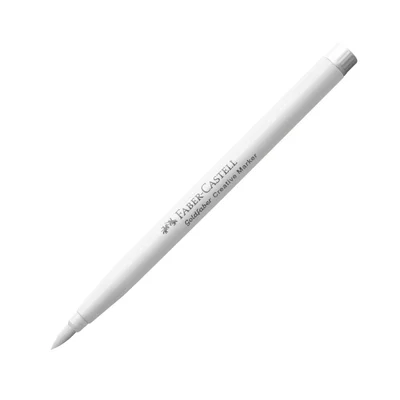 Faber-Castell Маркер-четка Creative, № 501, бял