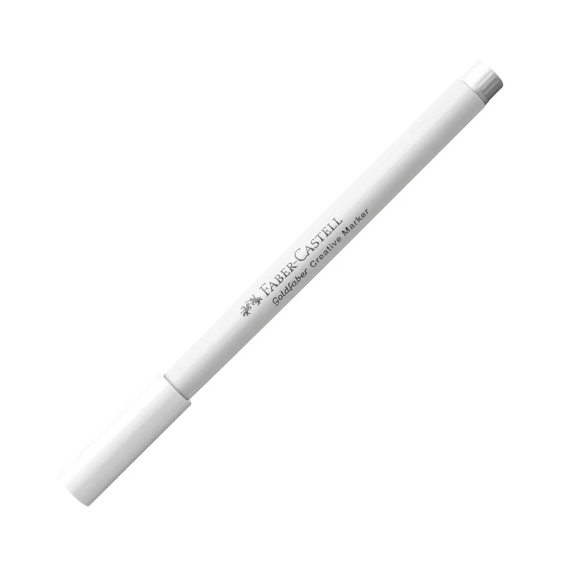 Faber-Castell Маркер-четка Creative, № 501, бял