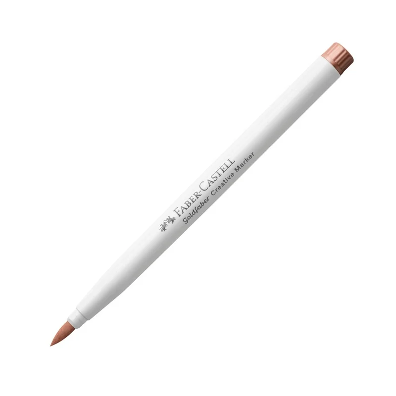 Faber-Castell Маркер-четка Creative, № 552, меден металик