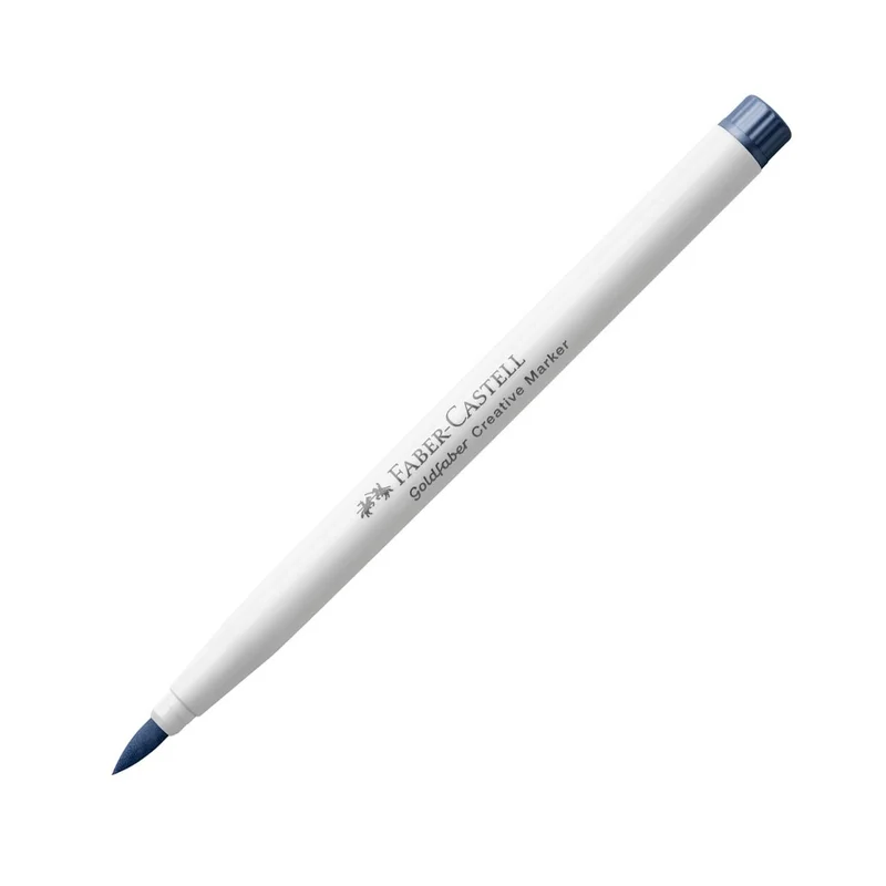 Faber-Castell Маркер-четка Creative, № 553, морскосин металик