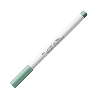 Faber-Castell Маркер-четка Creative, № 594, зелен металик