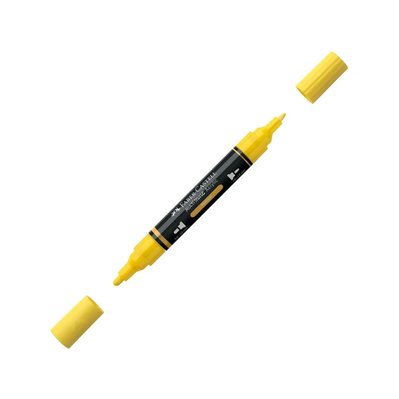 Faber-Castell Акрилен маркер Multimark, № 108, жълт