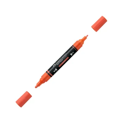 Faber-Castell Акрилен маркер Multimark, № 115, оранжев