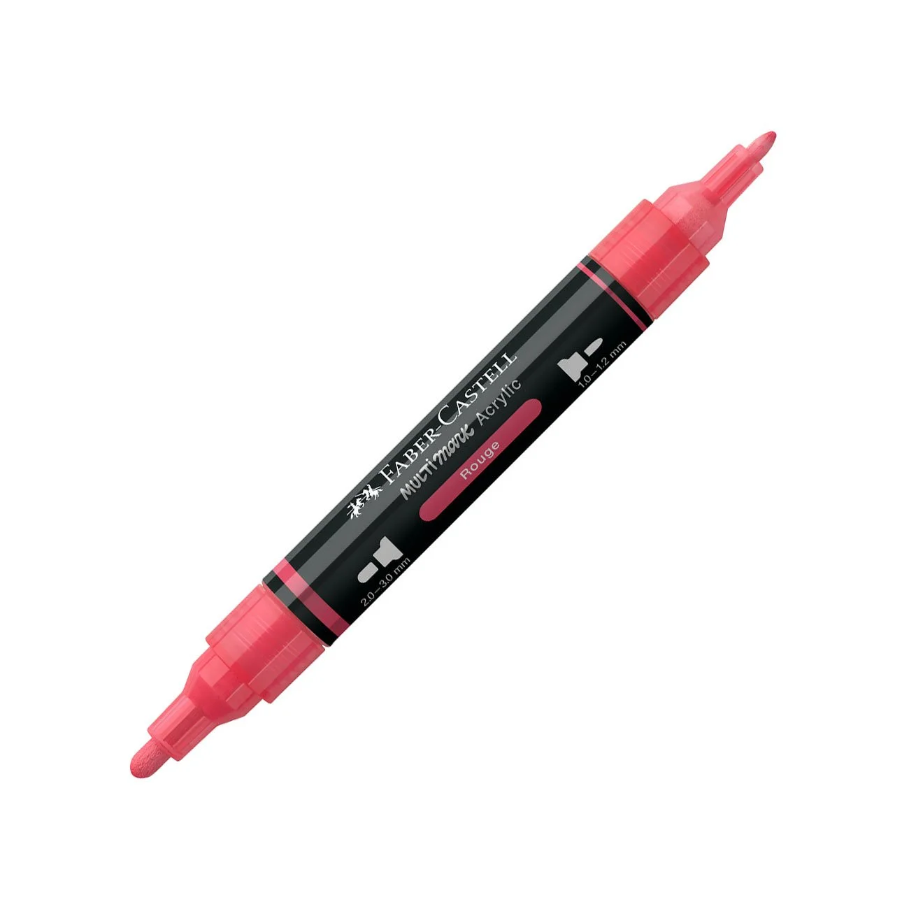 Faber-Castell Акрилен маркер Multimark, № 124, червен