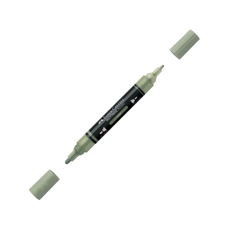 Faber-Castell Акрилен маркер Multimark, № 172, сиво-зелен