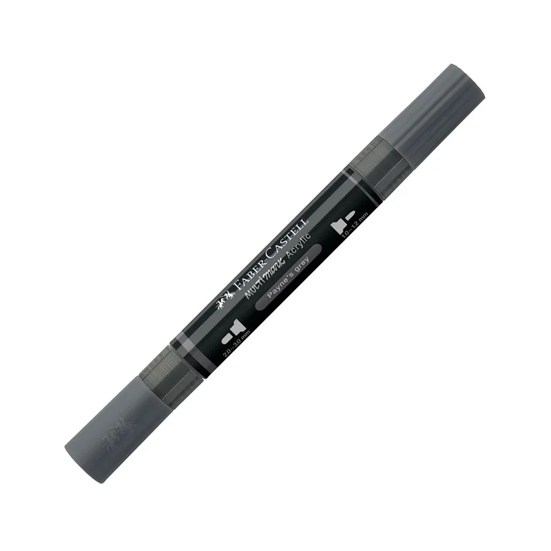 Faber-Castell Акрилен маркер Multimark, № 181, пейнс сив