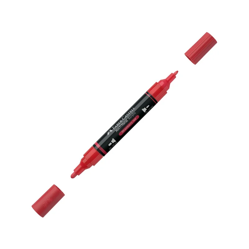 Faber-Castell Акрилен маркер Multimark, № 219, ягодовочервен