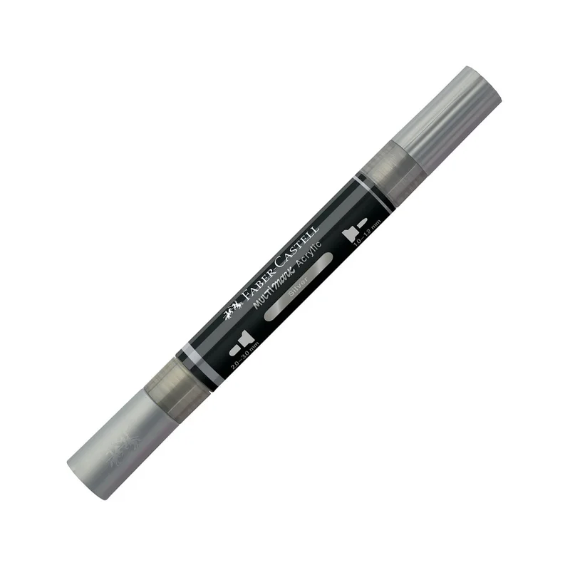 Faber-Castell Акрилен маркер Multimark, № 251, сребрист