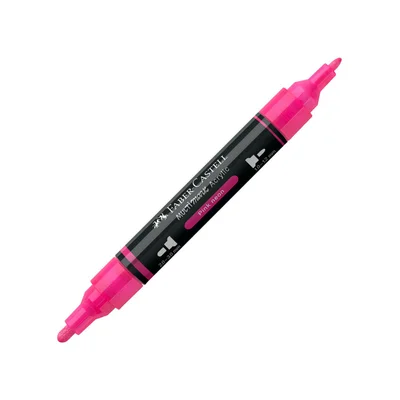 Faber-Castell Акрилен маркер Multimark, № 253, неоноворозов