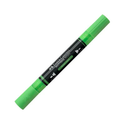 Faber-Castell Акрилен маркер Multimark, № 257, неоновозелен