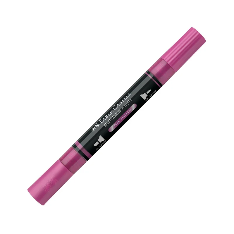 Faber-Castell Акрилен маркер Multimark, № 290, розов металик