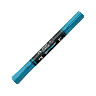 Faber-Castell Акрилен маркер Multimark, № 292, син металик