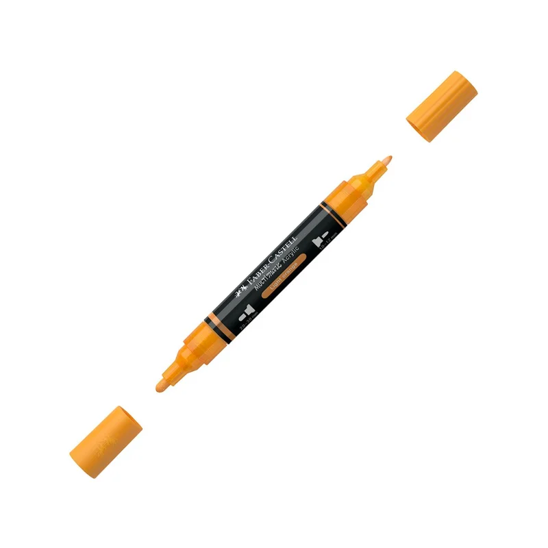 Faber-Castell Акрилен маркер Multimark, № 309, светлооранжев