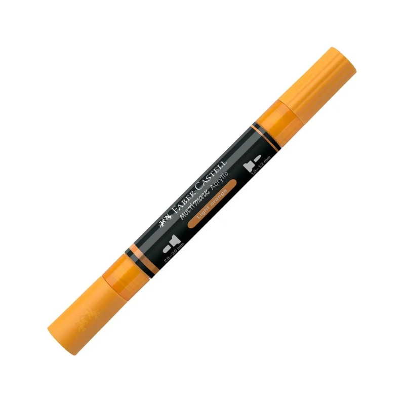 Faber-Castell Акрилен маркер Multimark, № 309, светлооранжев