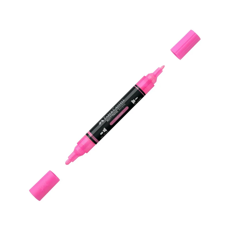 Faber-Castell Акрилен маркер Multimark, № 329, наситенорозов