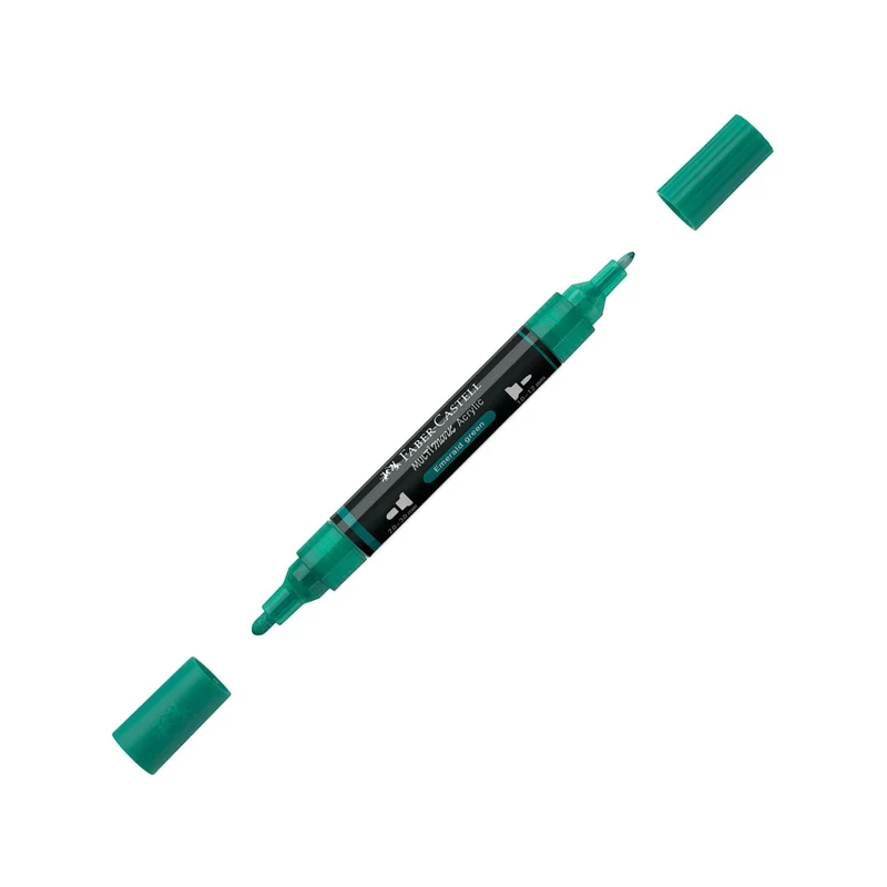 Faber-Castell Акрилен маркер Multimark, № 358, изумруденозелен
