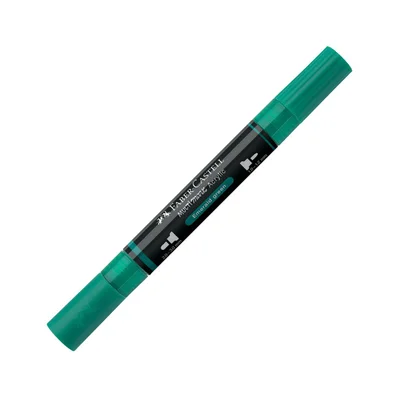 Faber-Castell Акрилен маркер Multimark, № 358, изумруденозелен