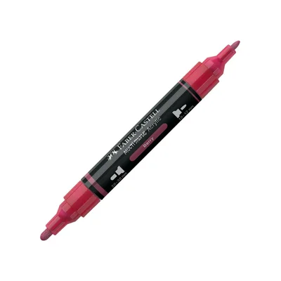 Faber-Castell Акрилен маркер Multimark, № 433, плодовочервен