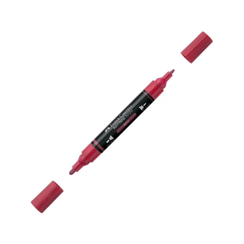 Faber-Castell Акрилен маркер Multimark, № 433, плодовочервен