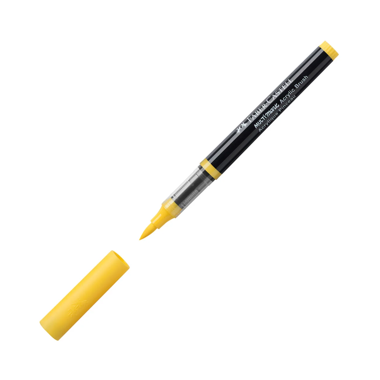 Faber-Castell Маркер-четка Multimark, акрилен, жълт