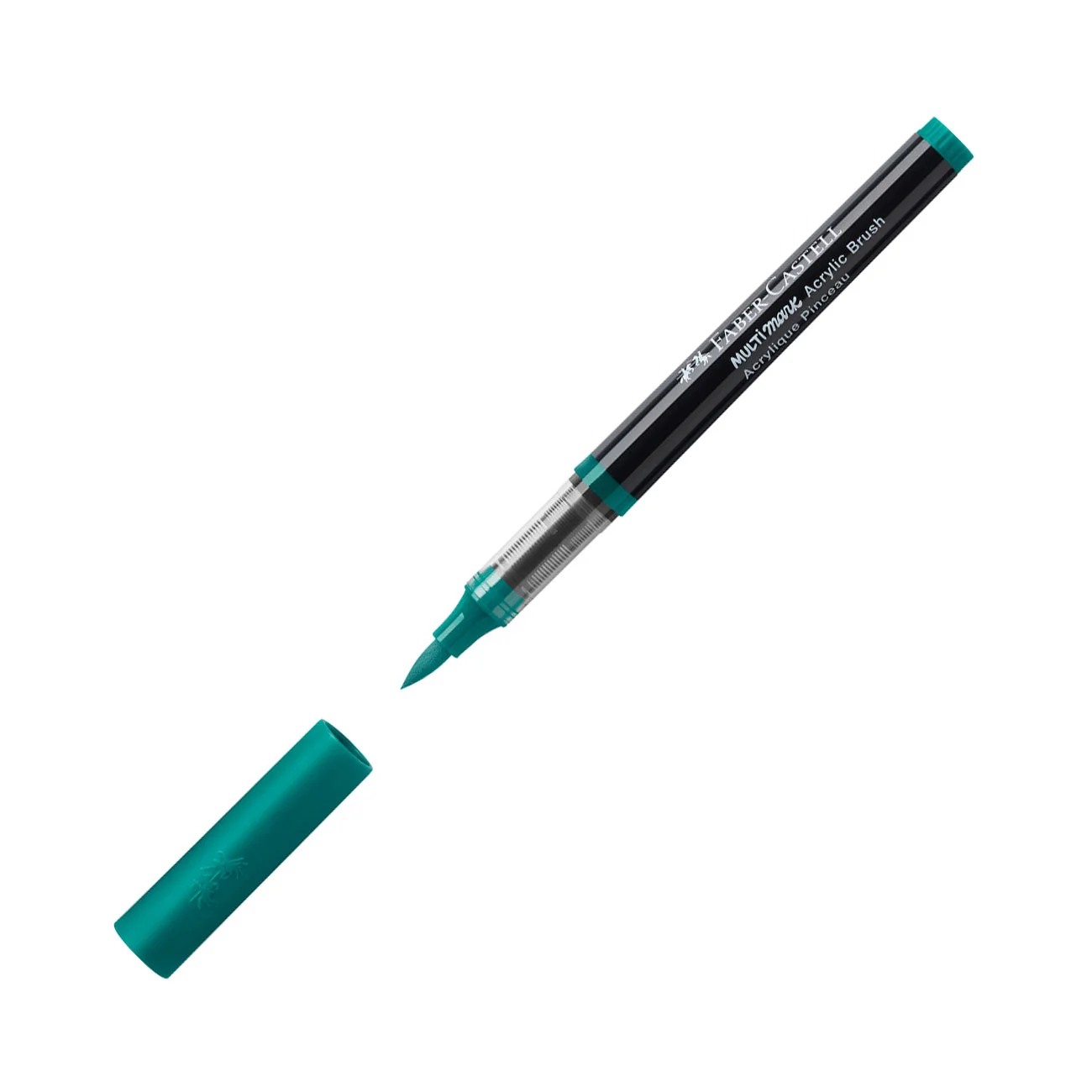 Faber-Castell Маркер-четка Multimark, акрилен, изумруденозелен