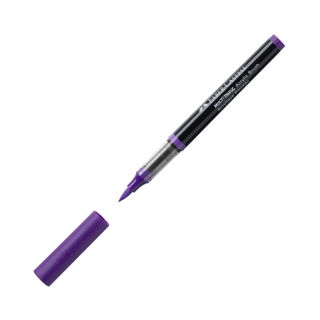 Faber-Castell Маркер-четка Multimark, акрилен, лавандула