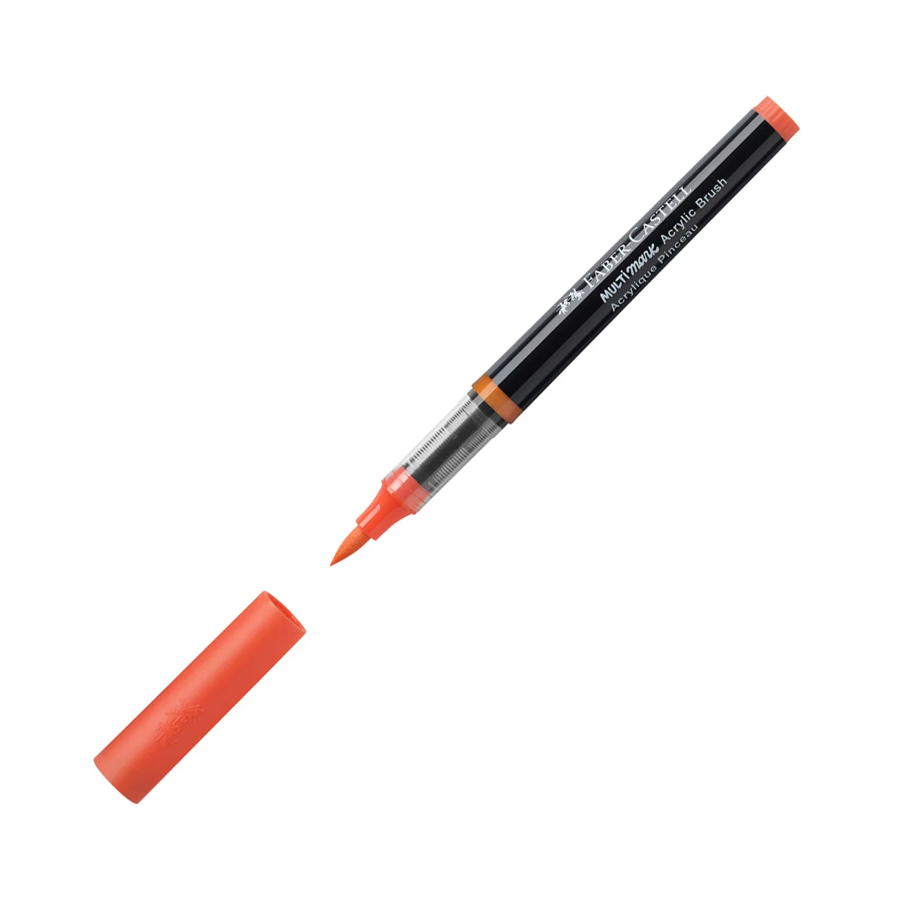 Faber-Castell Маркер-четка Multimark, акрилен, оранжев