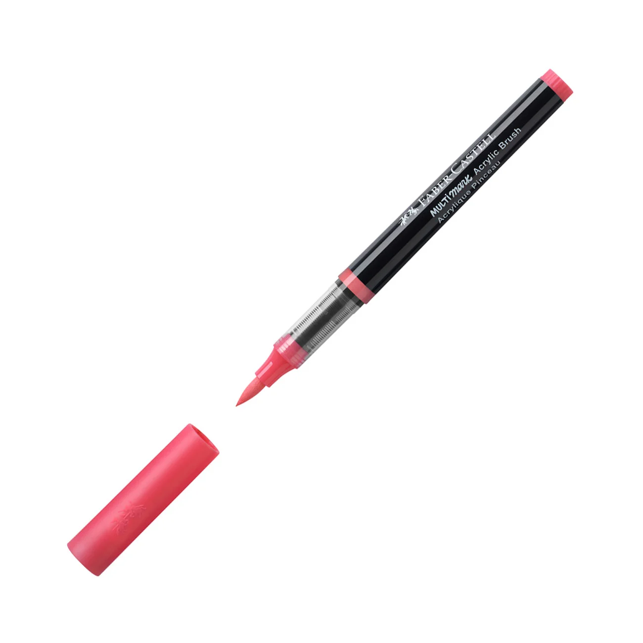 Faber-Castell Маркер-четка Multimark, акрилен, руж