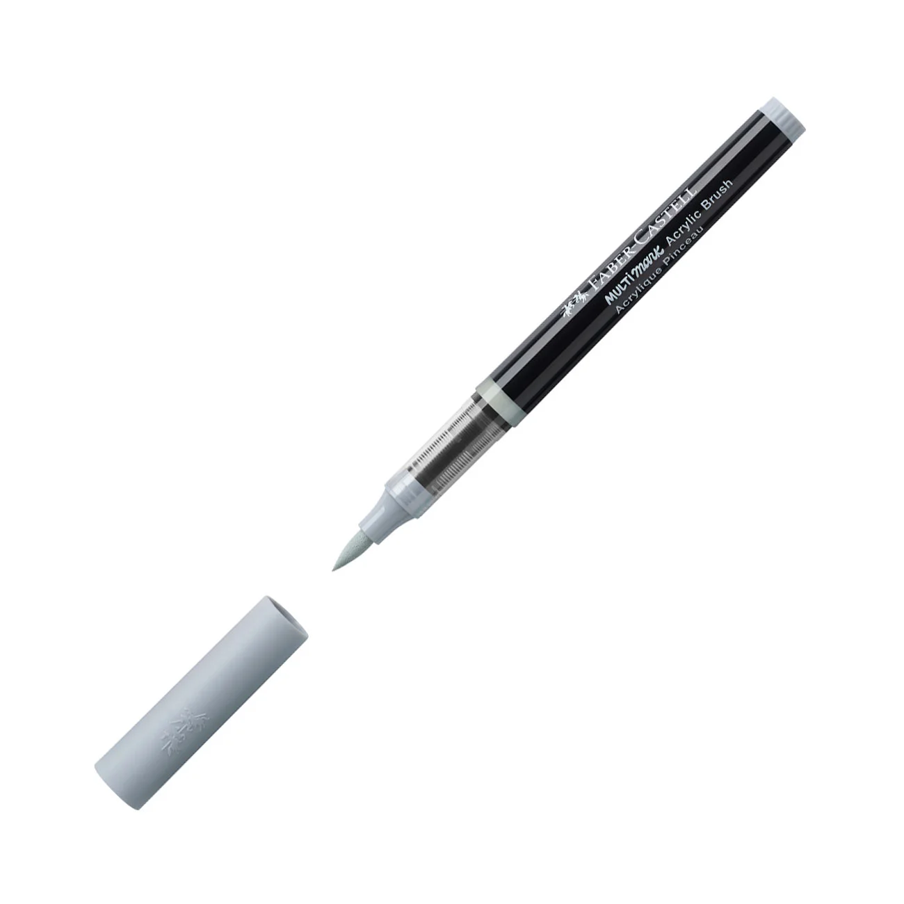 Faber-Castell Маркер-четка Multimark, акрилен, сив