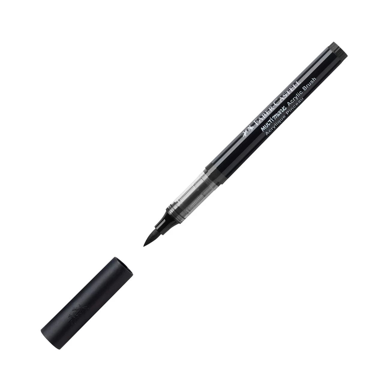Faber-Castell Маркер-четка Multimark, акрилен, черен